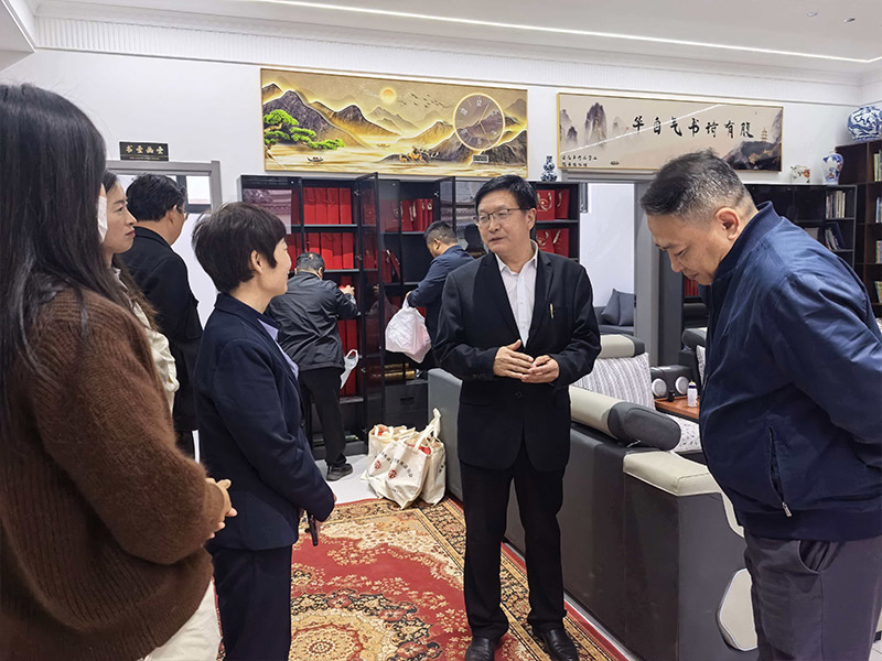 三省三县（山东单县、安徽砀山县、江苏丰县）宣传部门领导到探梅书院参观考察